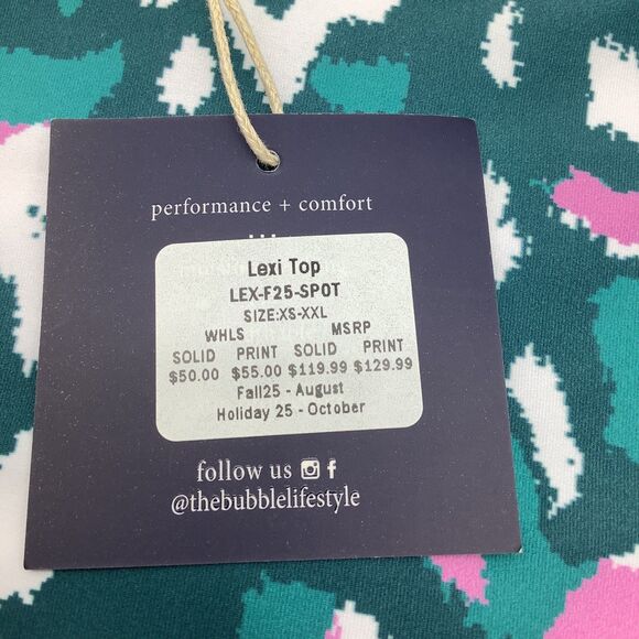 The Bubble Womens Lexi Tank Top Green Size Medium‎ NWT - Picture 6 of 9